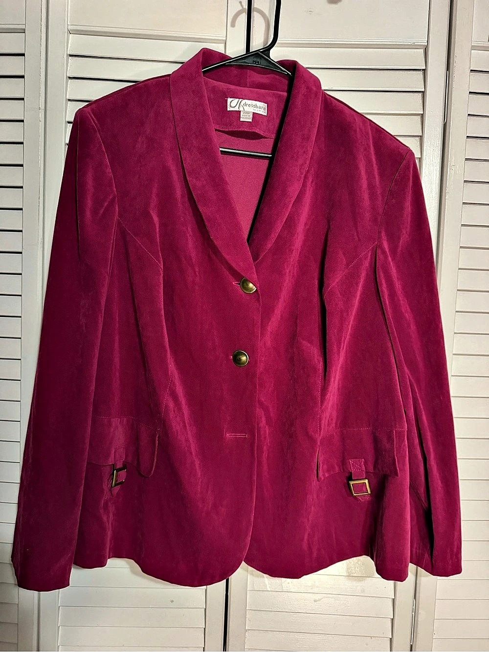 Dressbarn Pink Blazer Size 20W